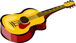 300x170 Acoustic Guitar Band Clipart Free Clip Art Images Image 7 2
