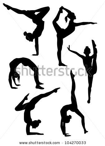 338x470 Gymnast Clipart Backbend
