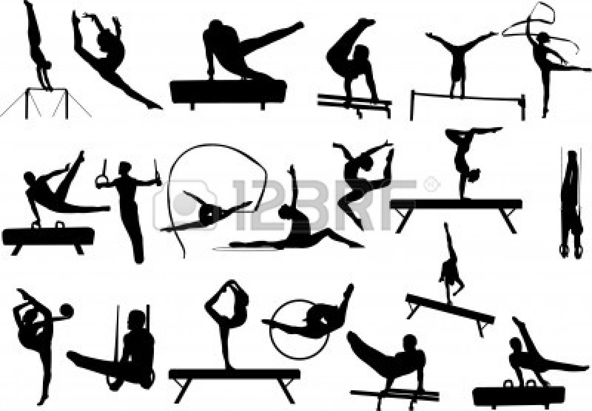 1200x834 Gymnastics Clipart Splits