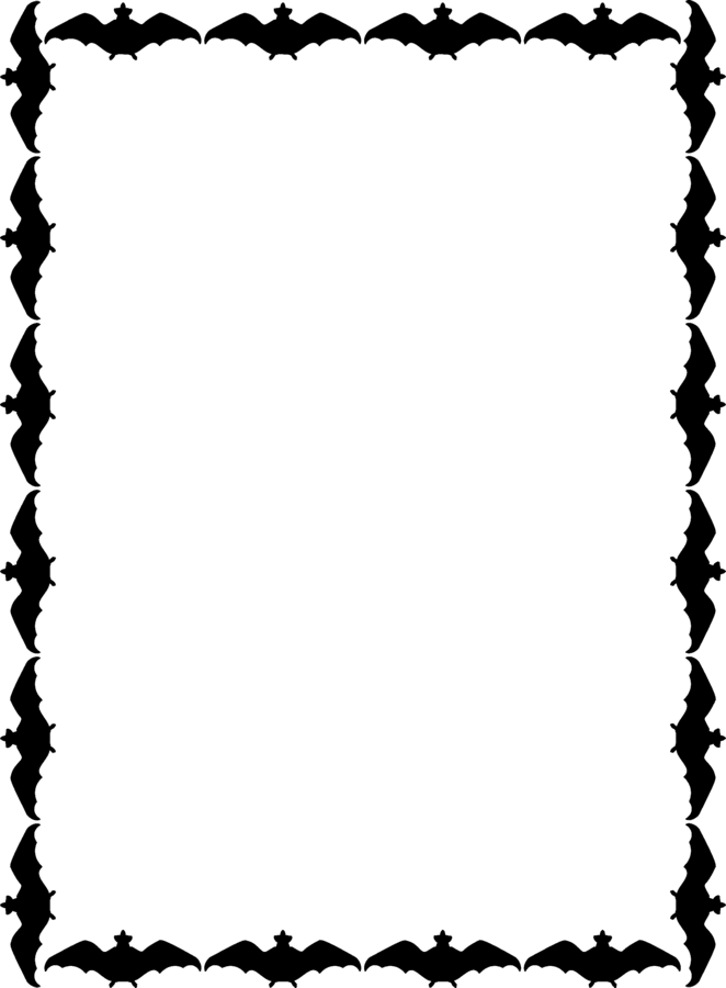 662x900 Halloween Borders Clip Art
