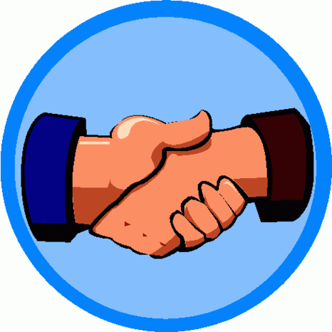 466x466 Handshake Clip Art Hand Shake Clipart Free To Use Resource