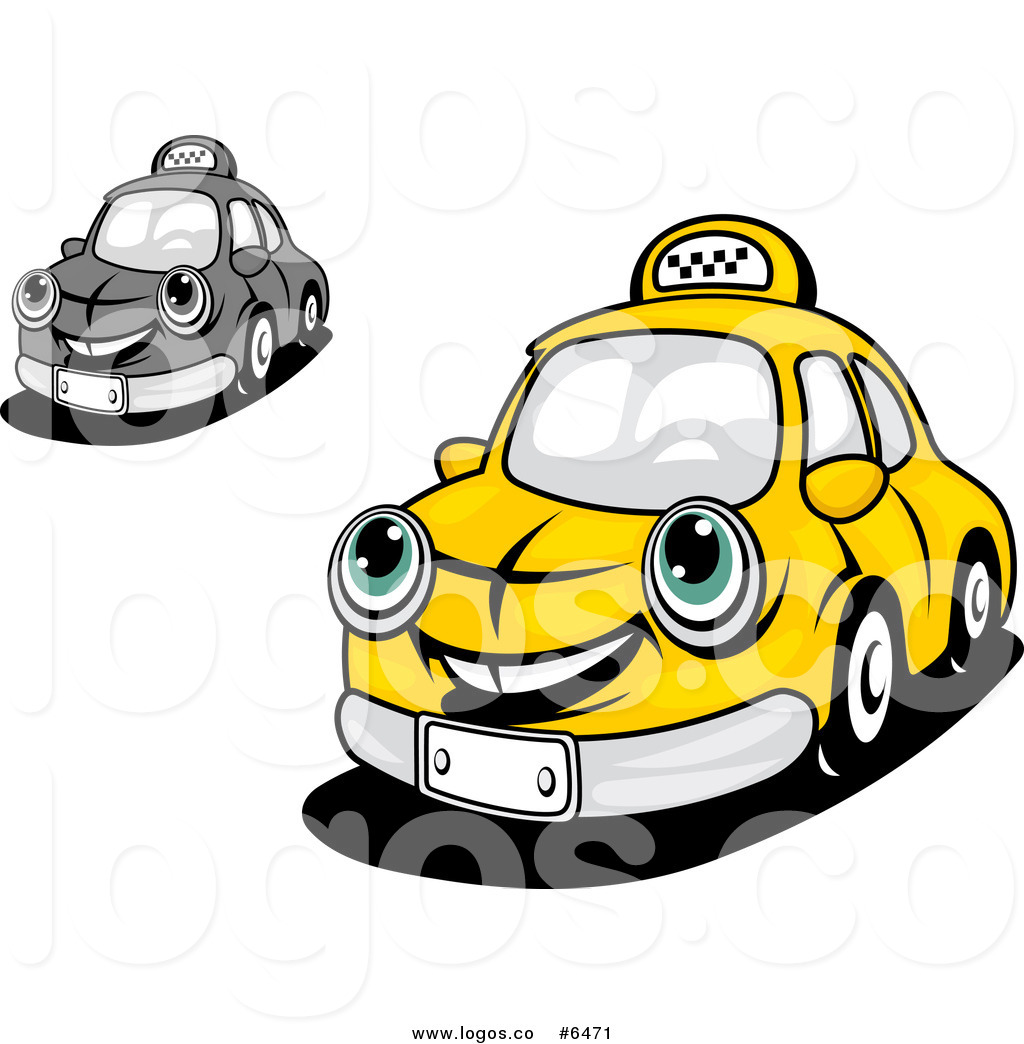 1024x1044 Royalty Free Clip Art Vector Logos Of Happy Taxi Cabs By Vector