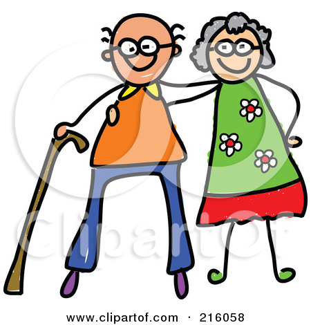 450x470 Happy Old People Clipart