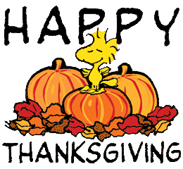 260x240 Peanuts Happy Thanksgiving Clipart