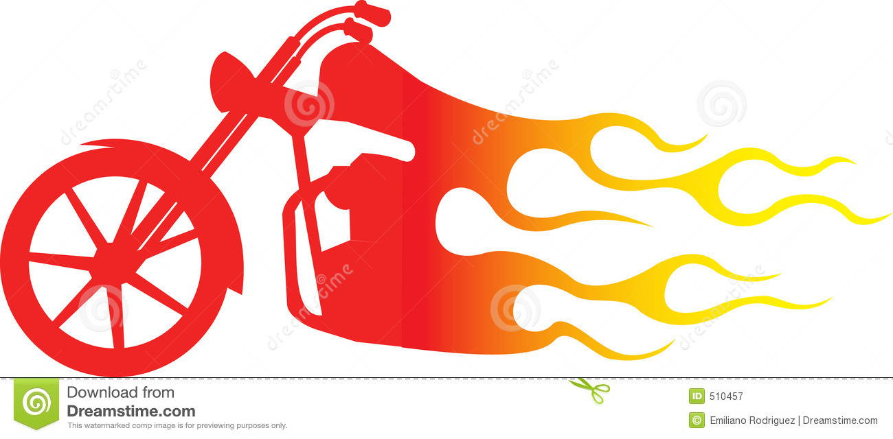 1300x640 Flames Clipart Harley