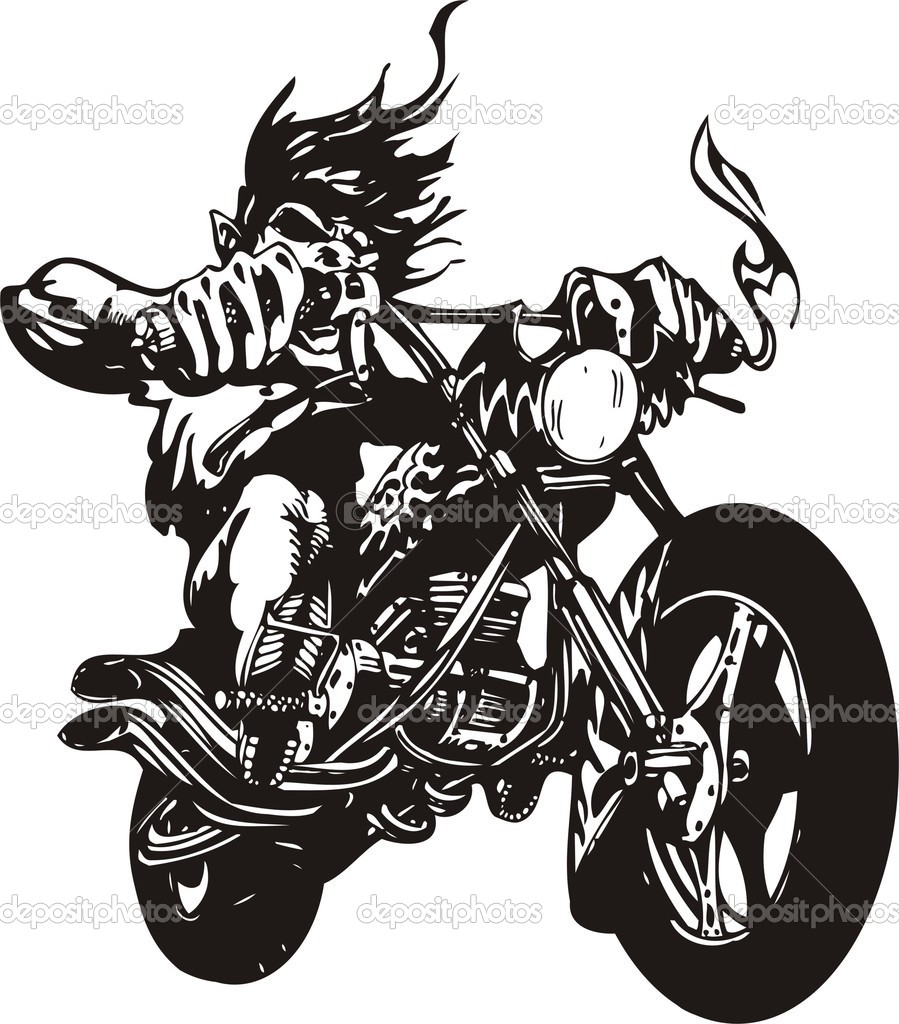899x1024 Harley Clip Art Images Clipart Panda