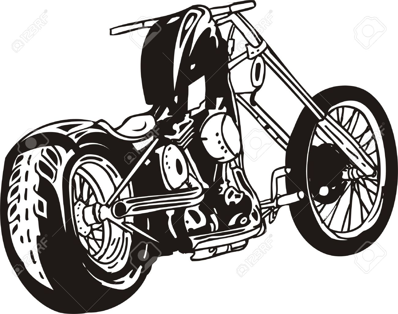 1300x1027 Harley Clip Art