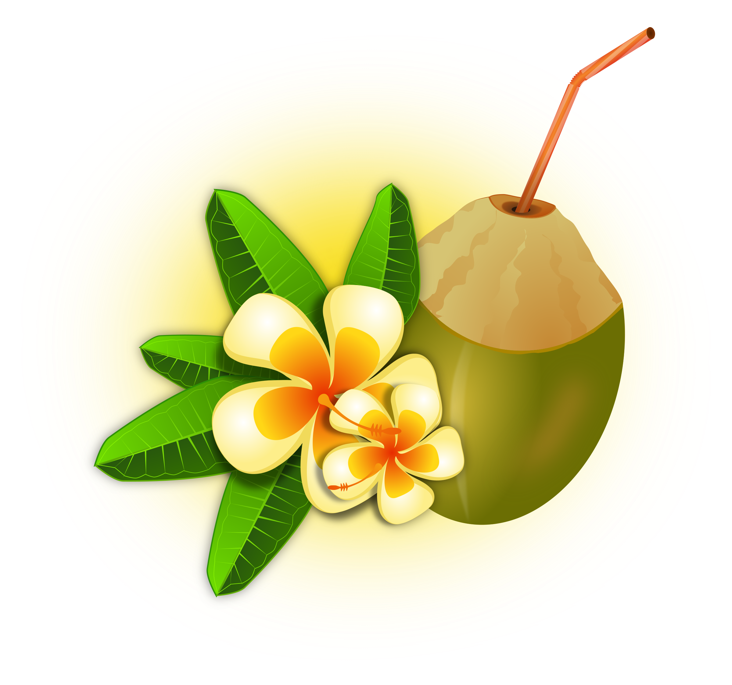 2400x2247 Hawaii Clipart Coconut Cocktail