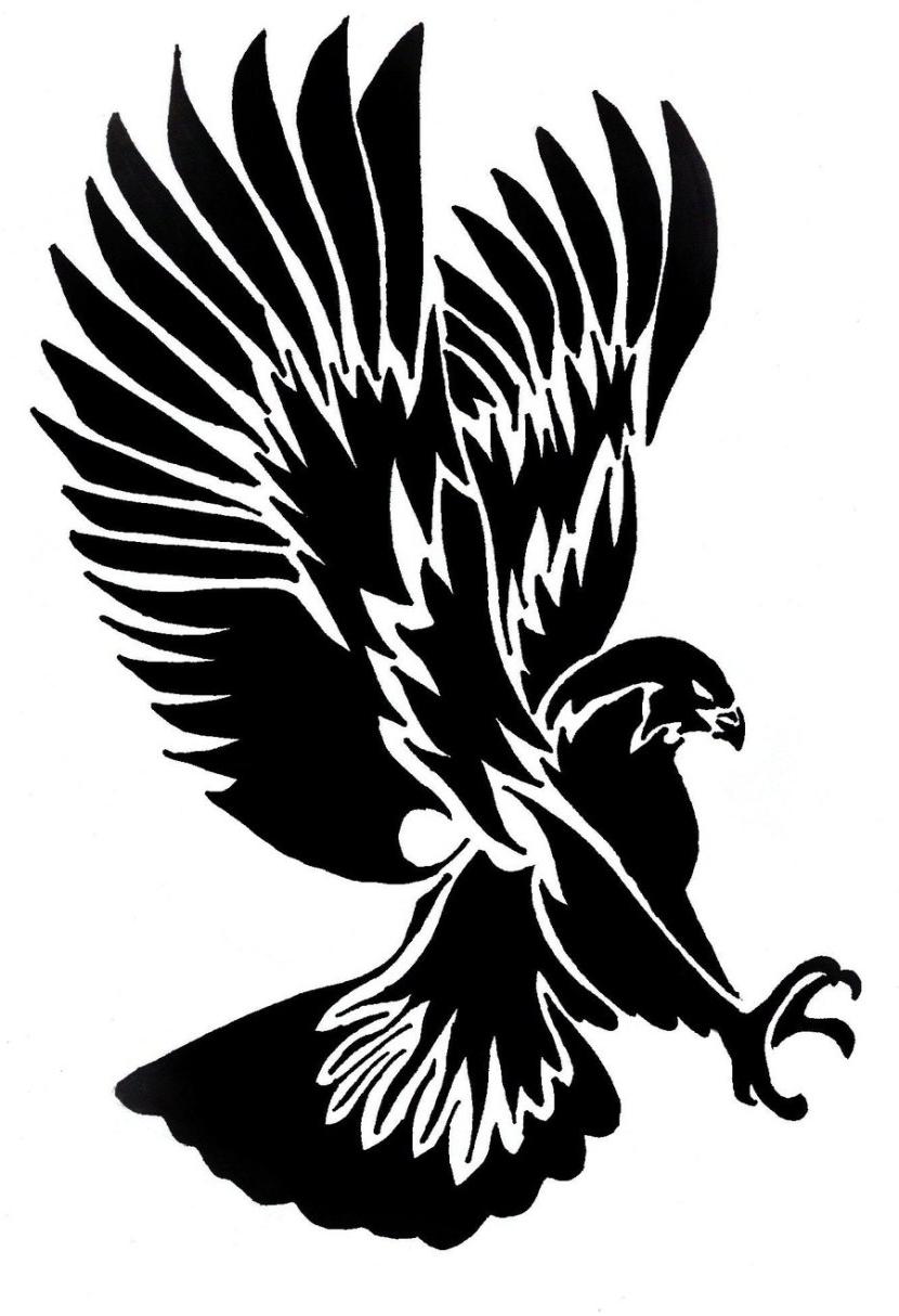 830x1214 Best Hd Tribal Hawk Clipart Free Clip Art Images