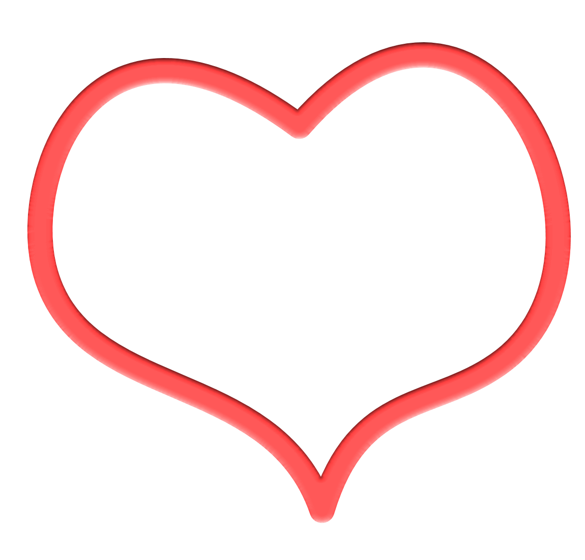 1150x1100 Heart Border Clipart Transparent Letters