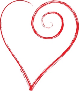 262x300 Heart Clipart Image