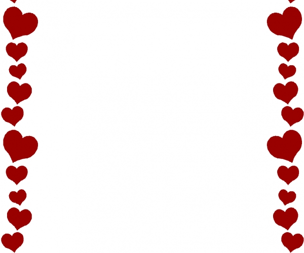 600x500 Thrifty Valentine Hearts B Clip Art Valentine Week Hearts Free