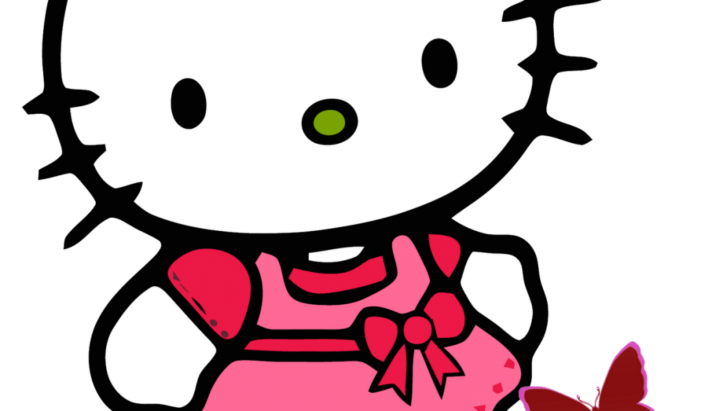 1024x600 Gown Clipart Hello Kitty