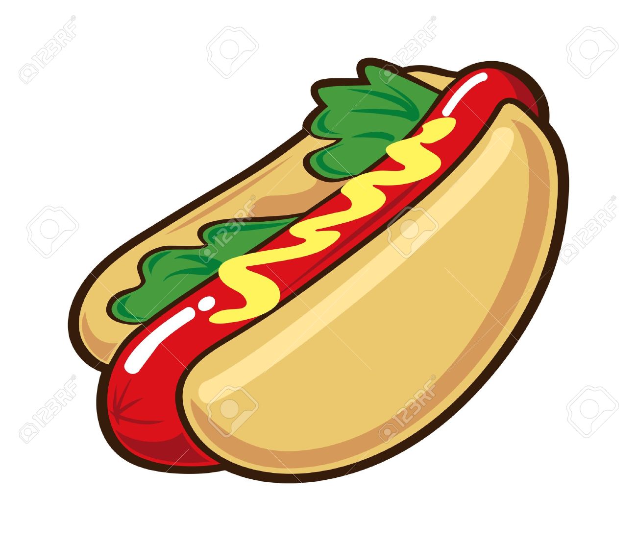 1300x1105 Best Hot Dog Clipart