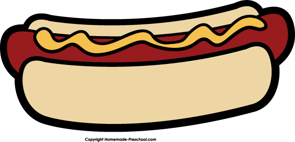 605x291 Hot Dog Clipart Black And White Free Images