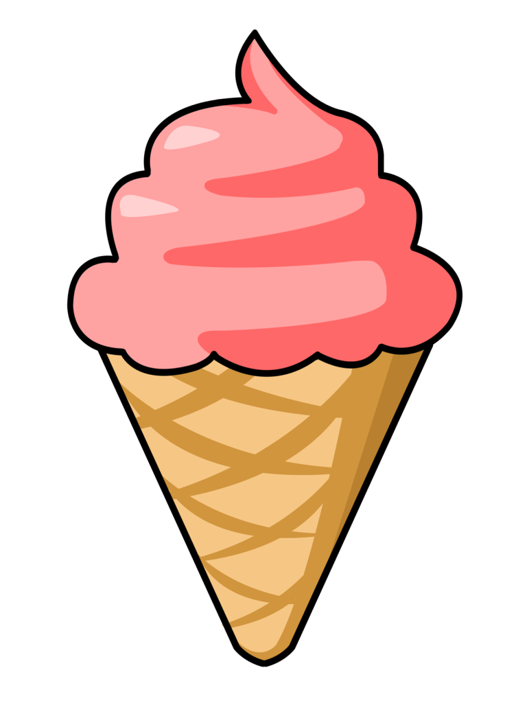 768x1024 Ice Cream Clipart