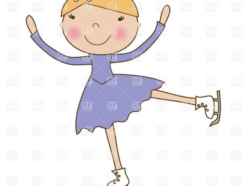 800x600 Ice Skating Clip Art