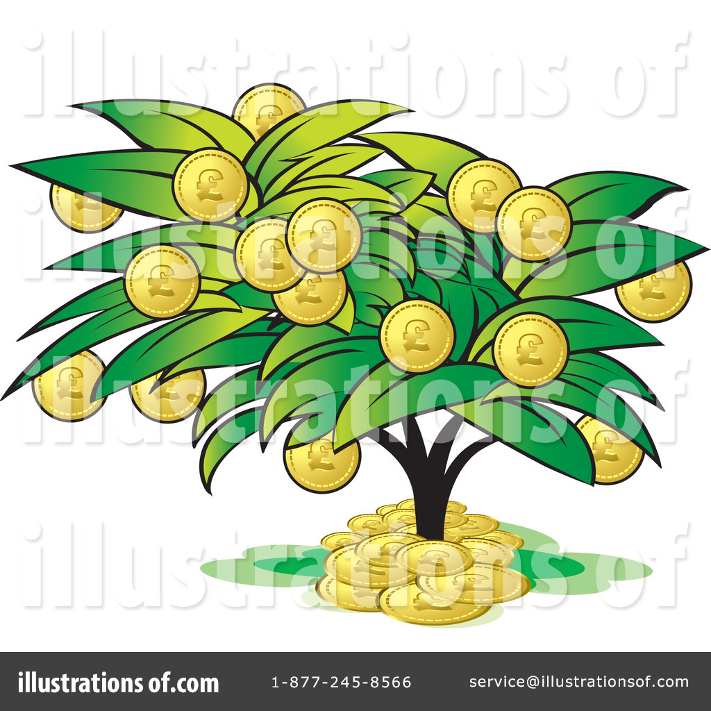1024x1024 Money Tree Clipart