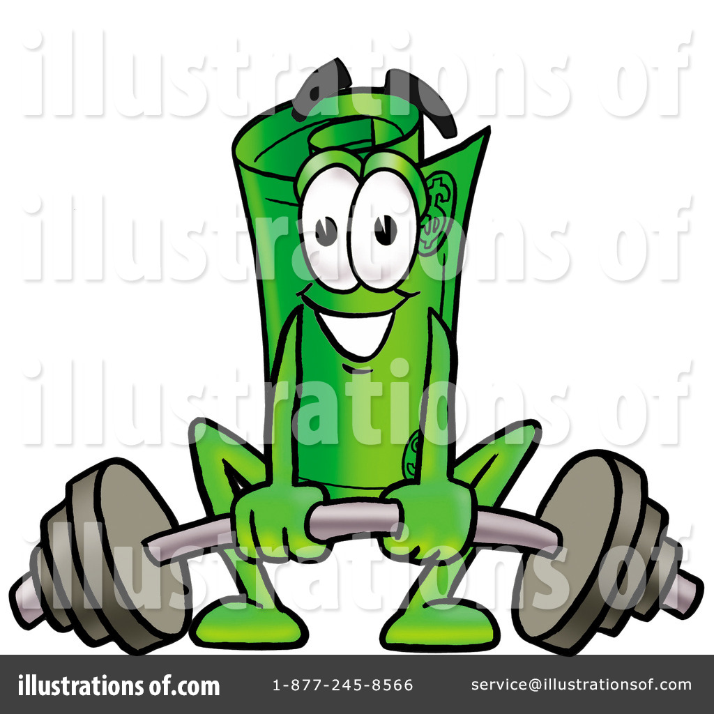 1024x1024 Rolled Money Clipart