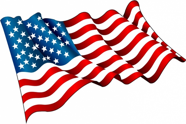 600x402 American Flag Free Vector Download (2,870 Free Vector)