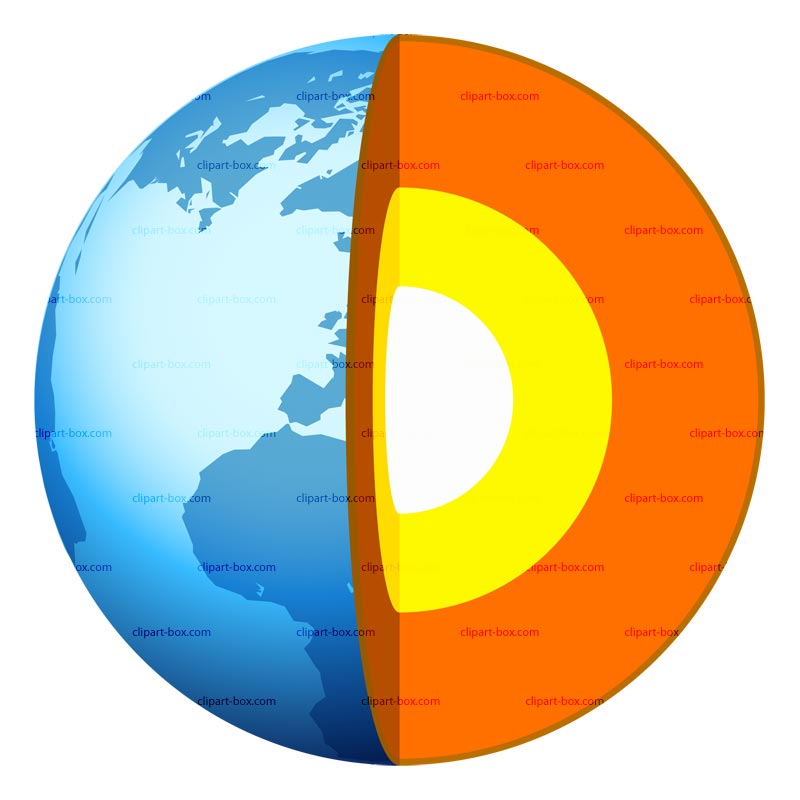 800x800 Earth Core Clipart