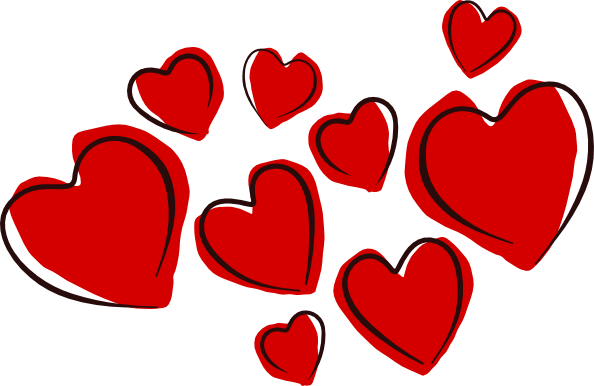 594x386 Animated Hearts Clipart
