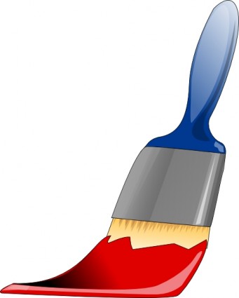341x425 Paintbrush Paint Brush Clip Art Free Vector In Open Office Drawing