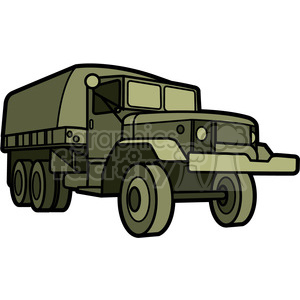 300x300 Royalty Free Military Armored Transport Vehicle 397992 Vector Clip