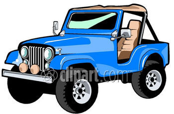 350x229 Cartoon Clipart Jeep
