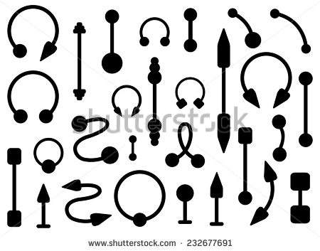 450x353 Ear Piercing Clipart