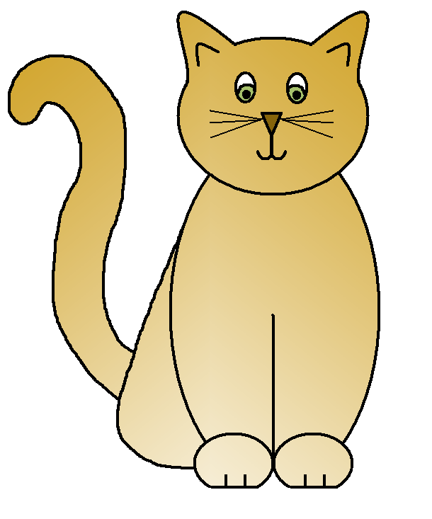 610x733 Clip Art Cat Clipartsiip