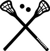 168x170 Lacrosse Sticks Clip Art