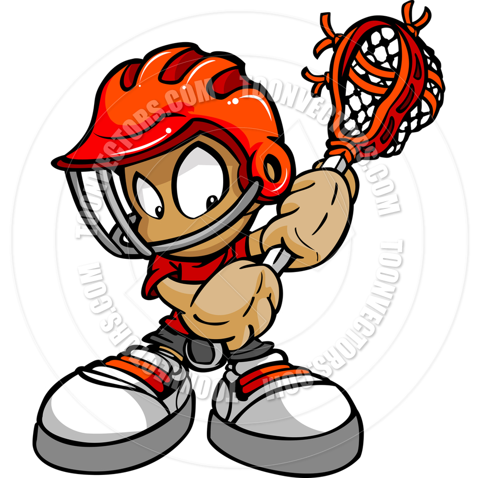 940x940 Kid Lacrosse Player Boy With Stick By Chromaco Toon Vectors Eps