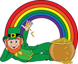 300x247 Leprechaun Clipart Image