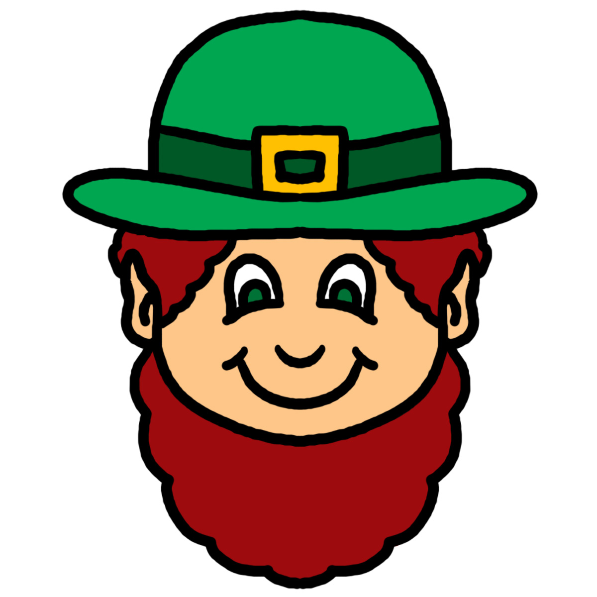 1200x1200 Cute Leprechaun Clipart