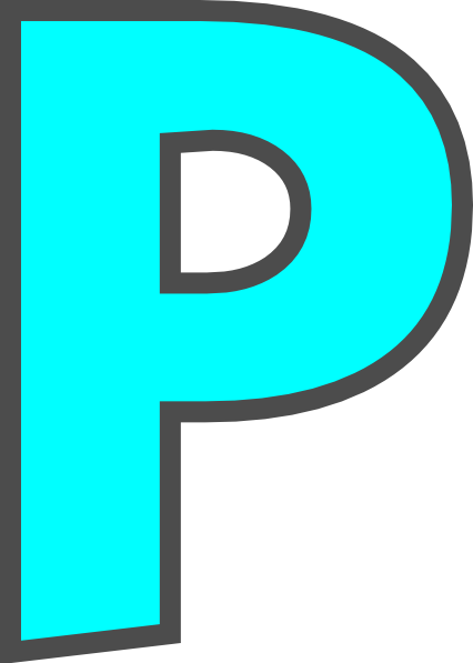 426x597 The Letter P Clip Art