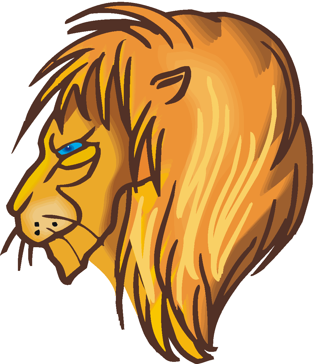 1035x1200 Head Lions Clipart