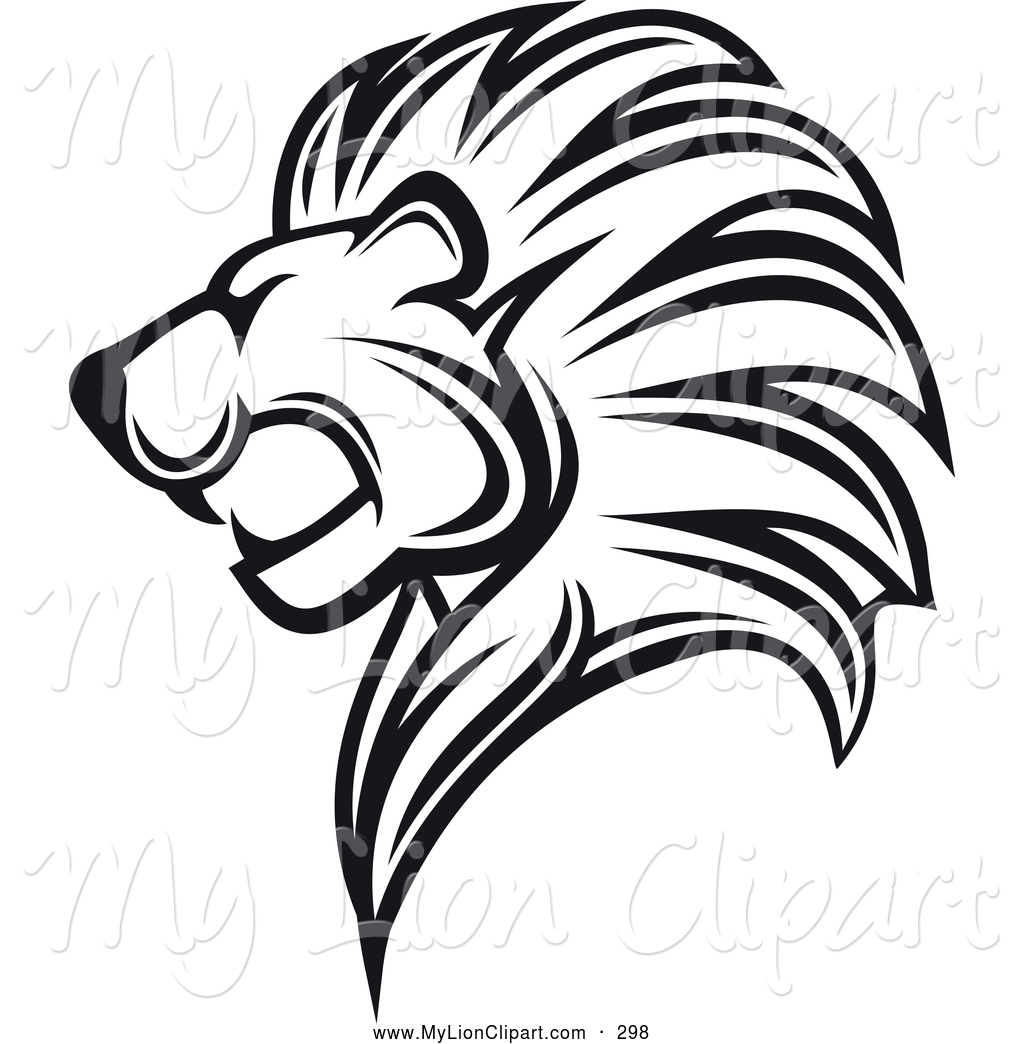 1024x1044 Sketch Clipart Lion Profile
