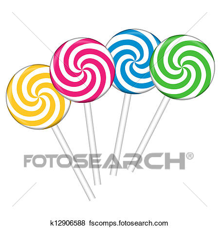 450x470 Clip Art Of Lollipop Doodle K11513718