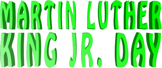 534x224 Free Mlk Day Clipart