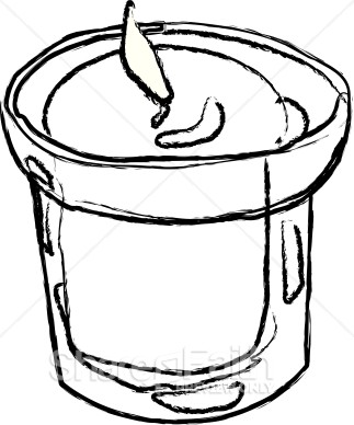 323x388 Free Jar Candle Clipart