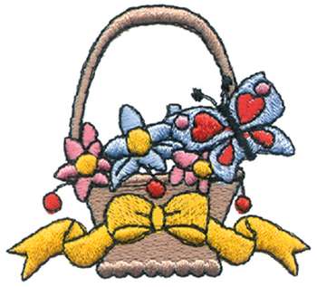 350x317 Free May Baskets Clipart