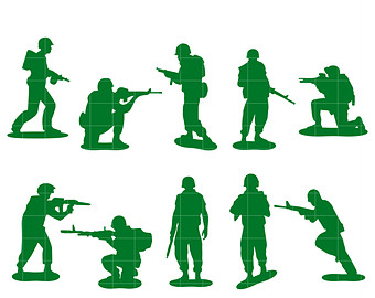 340x270 Military Clipart Toy Soldier