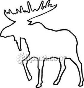 284x300 Trendy Design Ideas Moose Outline Deer Free Saw Patterns Images