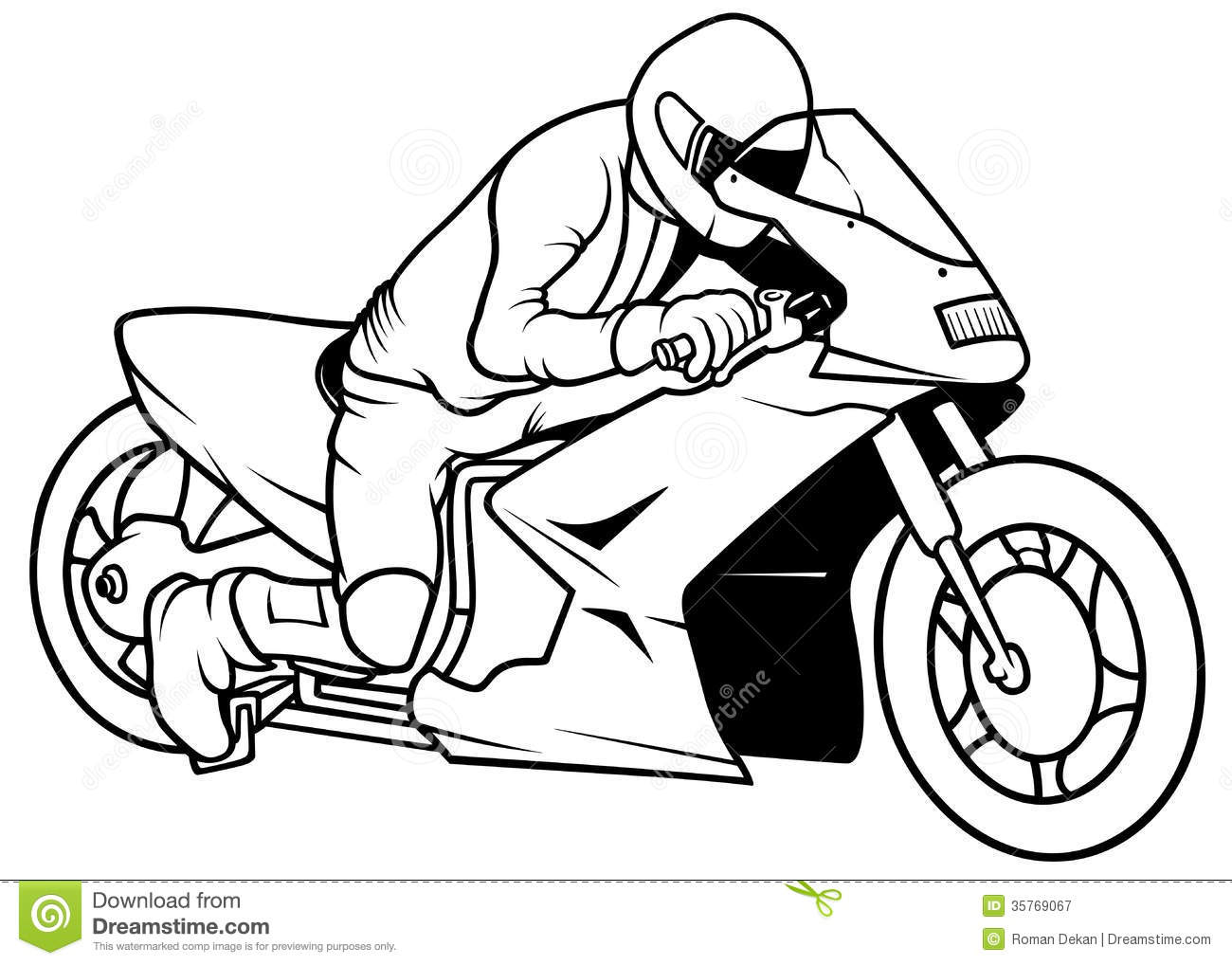 Free Motorcycle Clipart