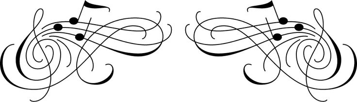 736x211 Musical Borders Music Notes Border Clip Art Free Clipartfest