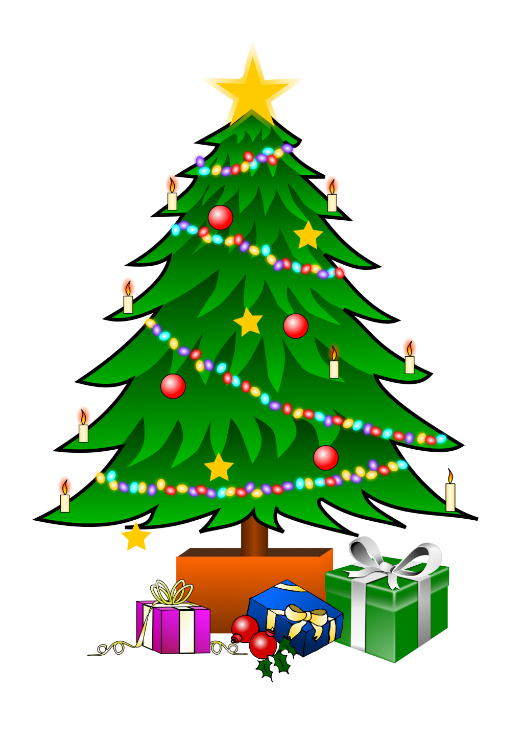 1024x1448 Christmas ~ Christmas Clipart Free Tree Clip Art Images Tremendous