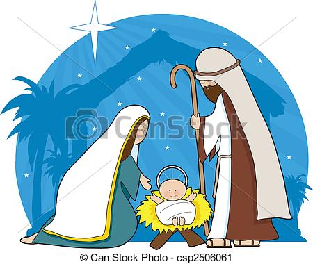 450x380 Top 84 Nativity Scene Clip Art