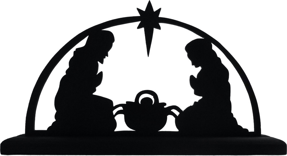 1000x545 Nativity Silhouette Free Nativity Silhouette Clipart 4
