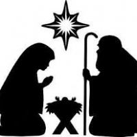 200x200 Free Nativity Clipart
